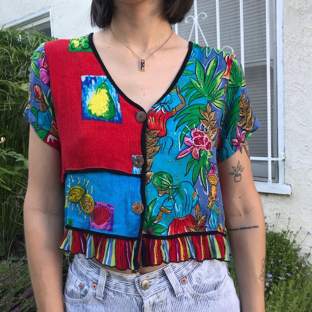 Short Sleeve Blouse